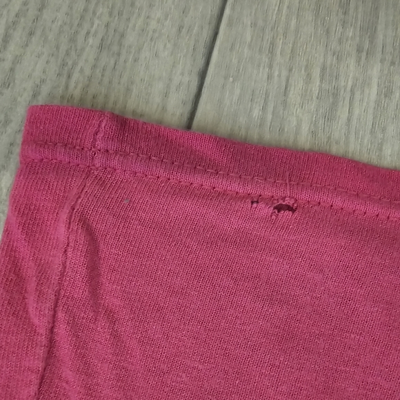 Trader Joes Hot Pink Tee - Picture 2 of 7